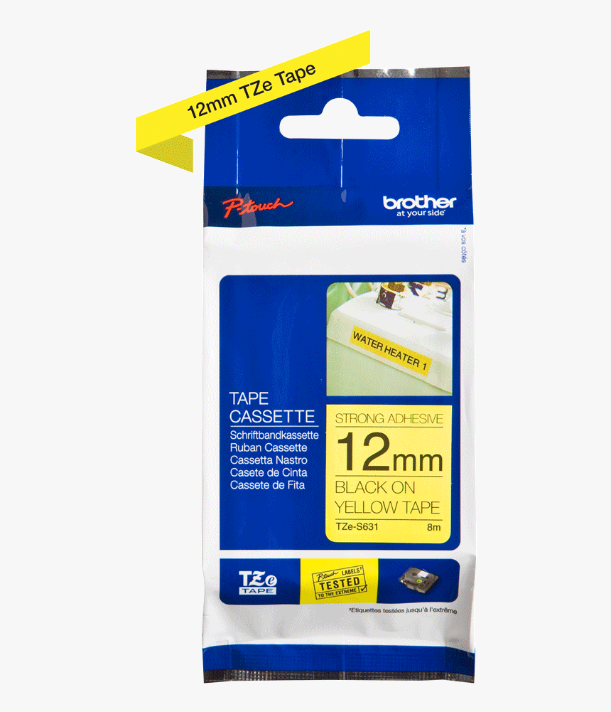 Yellow Tape Png, Transparent Png