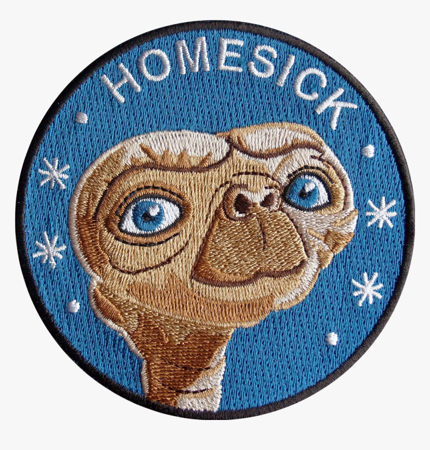 #et #patch #patches #retro #80s #icon #art #space #nasa - Homesick Et, HD Png Download