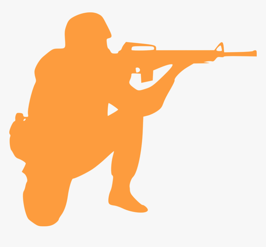 soldier sniper rifle gunman military arms weapon black and white indian army logo hd png download transparent png image pngitem soldier sniper rifle gunman