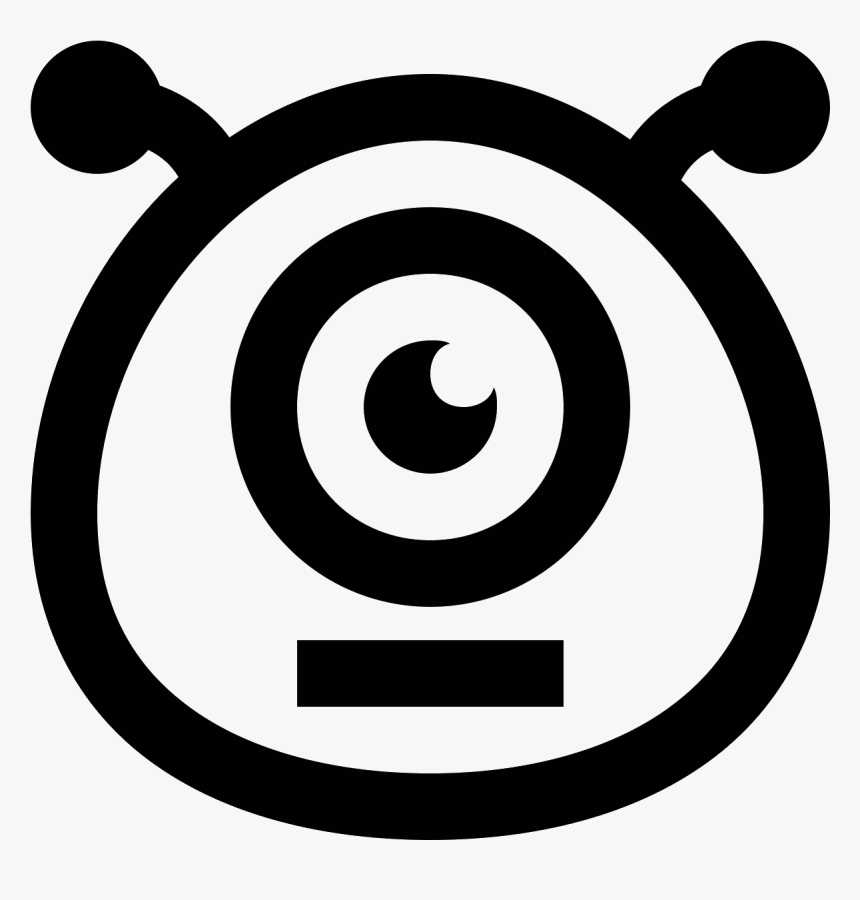 This Icon Is Depicting The Head Of An Alien With A - Emblem, HD Png Download