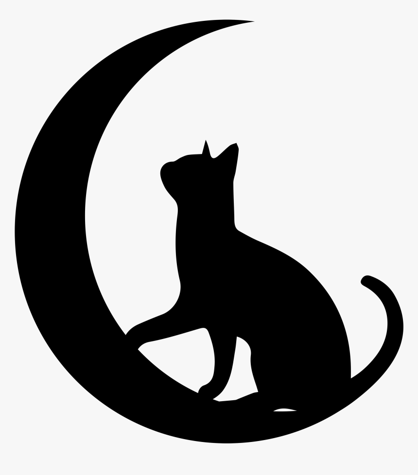 New Line Of Cat Eye Sunglasses Set To Launch By Designer - Cat And Moon Silhouette, HD Png Download