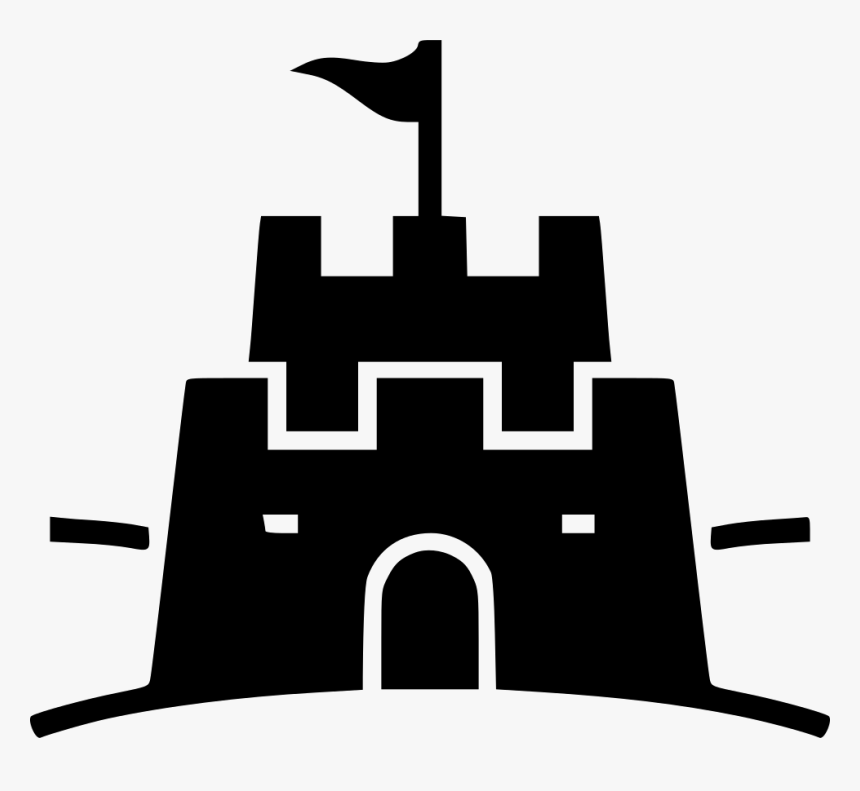 Sand Castle Beach Comments - Sand Castle Icon, HD Png Download