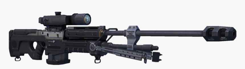 Halo Sniper Rifle Png, Transparent Png