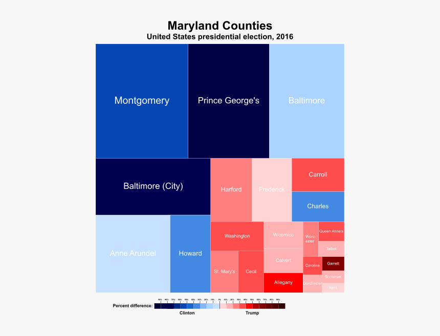 Idaho 2016 Election Map, HD Png Download