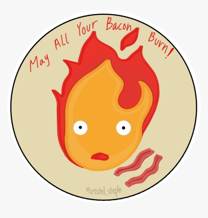 ##howlsmovingcastle #calcifer #anime #studioghibli - Education And Science Workers' Union, HD Png Download