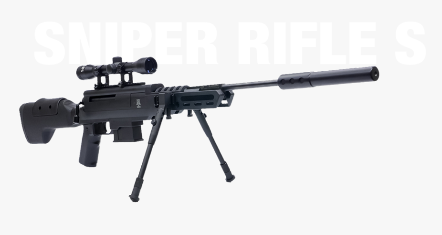 Sniper Rifle S - High Power Airsoft Rifle, HD Png Download
