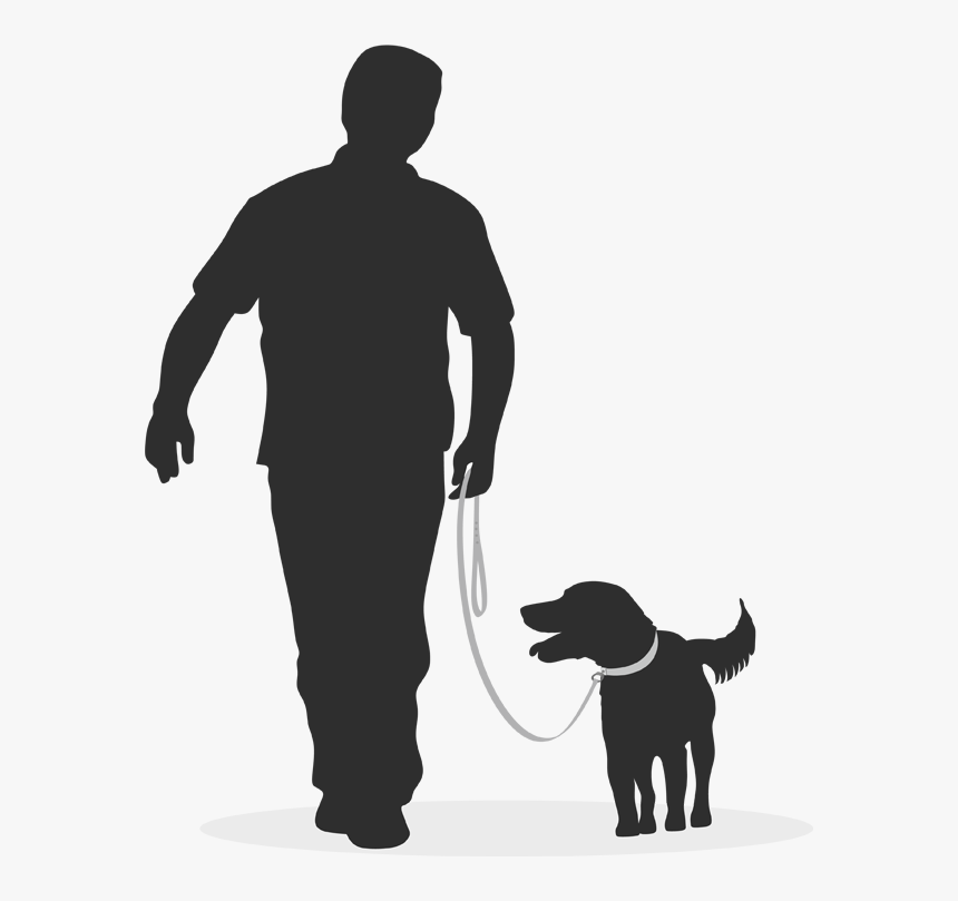 The Power Of Positive Reinforcement - Dog With Leash Clipart, HD Png Download