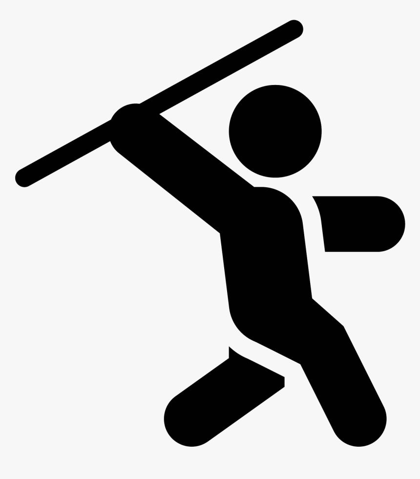 Transparent Basketball Icon Png - Javelin Throw, Png Download