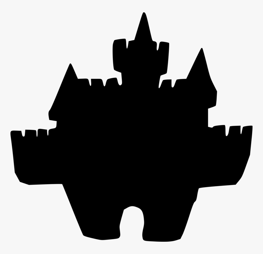 Cartoon Blue Castle, HD Png Download