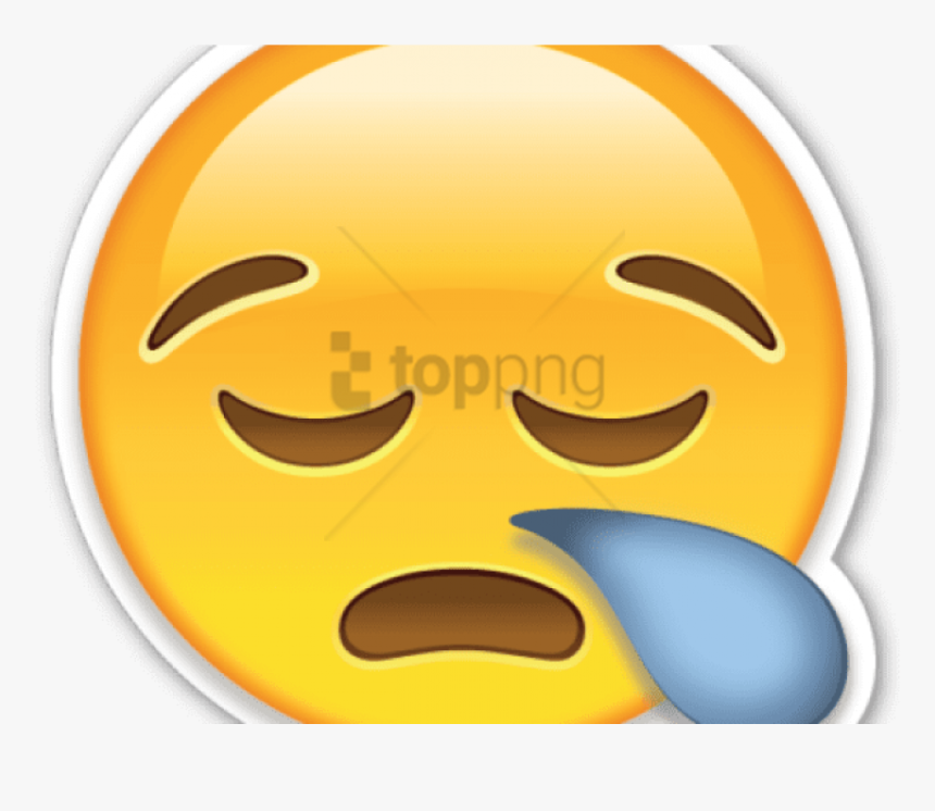 Laugh - Transparent Background Sad Emoji, HD Png Download