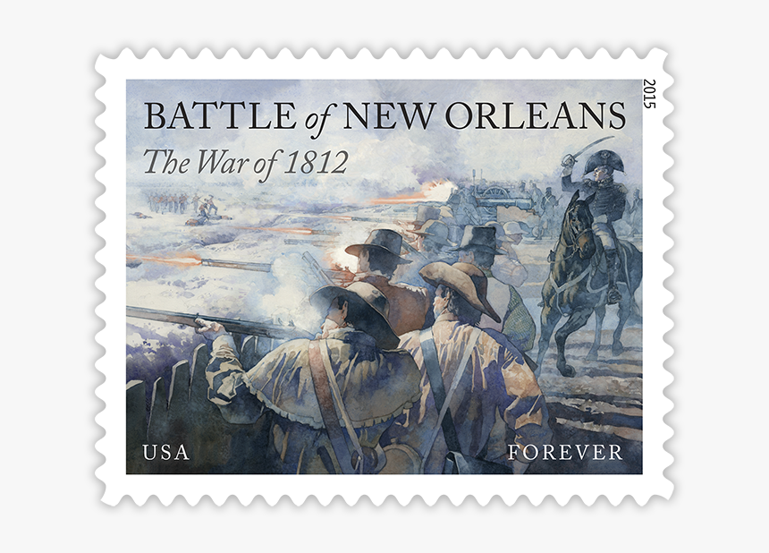 Battle Of New Orleans Stamp, HD Png Download