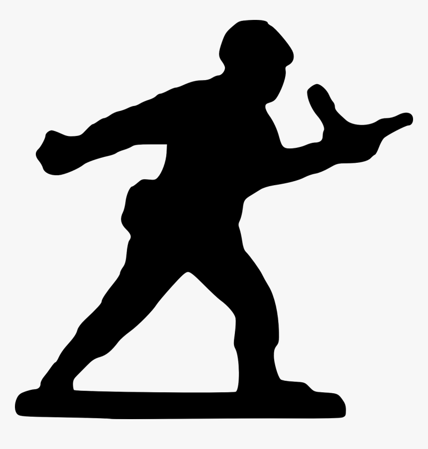 Toy Soldiers Silhouette Vectors, HD Png Download