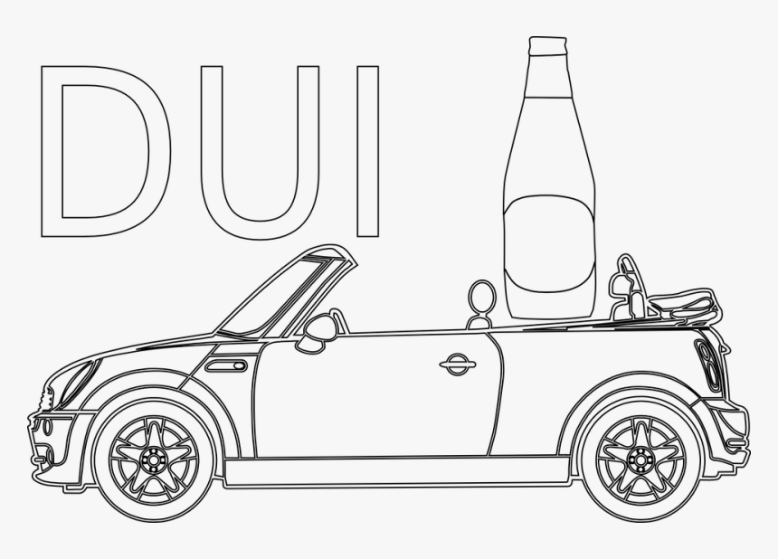 Dui-40566 960 - Drink And Driving Drawing, HD Png Download