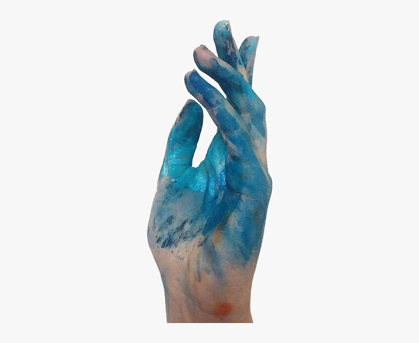 Art Aesthetic Tumblr Blue, HD Png Download