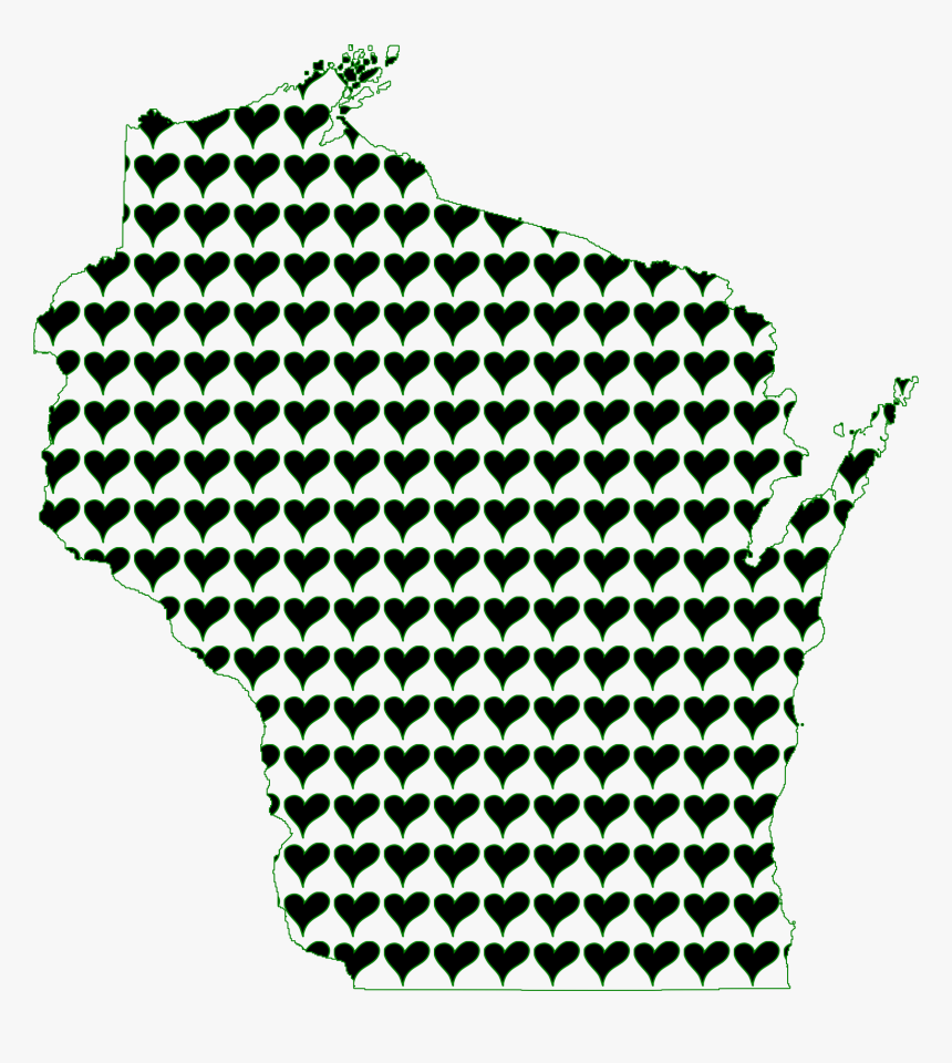 Wisconsin Love Clip Arts - Pattern, HD Png Download