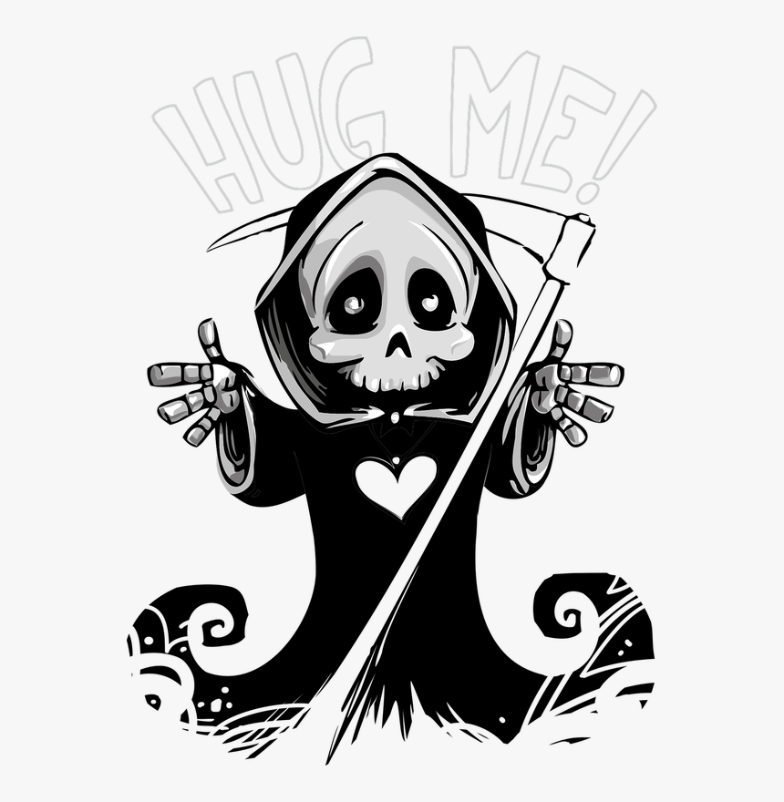 Cute Grim Reaper, HD Png Download