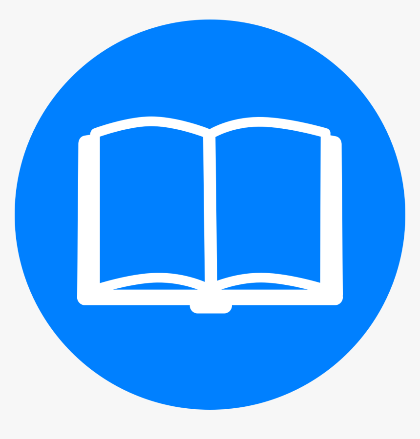 Vector Bible Free - Book Icon Round Png, Transparent Png