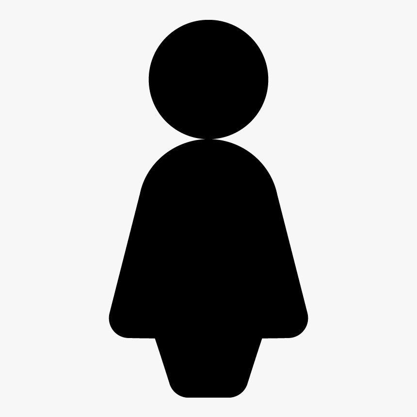User Female Icon Symbol Vector Female User Icon, HD Png Download