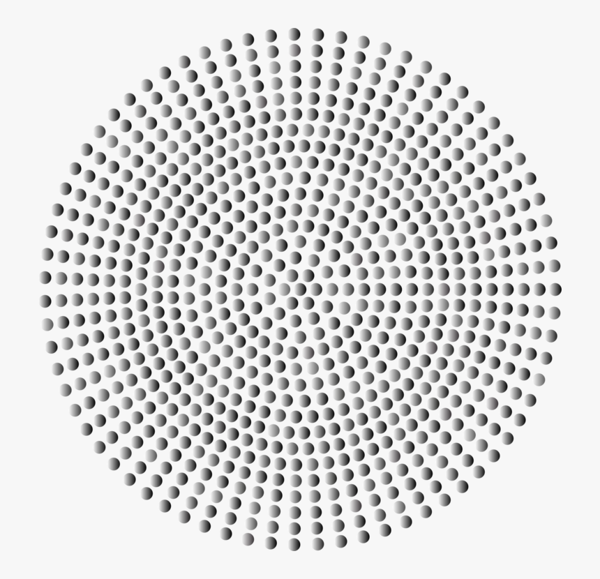 Circle,halftone,stock Photography - Geometric Spiral Designs, HD Png Download