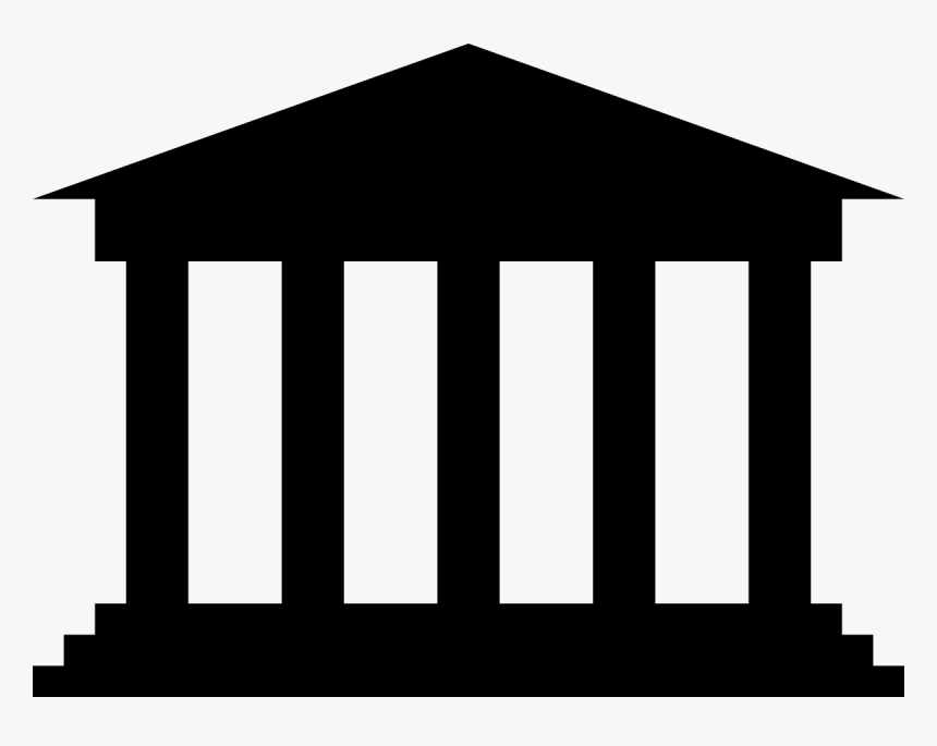 Museum Black Icon - Transparent Background Museum Clipart, HD Png Download
