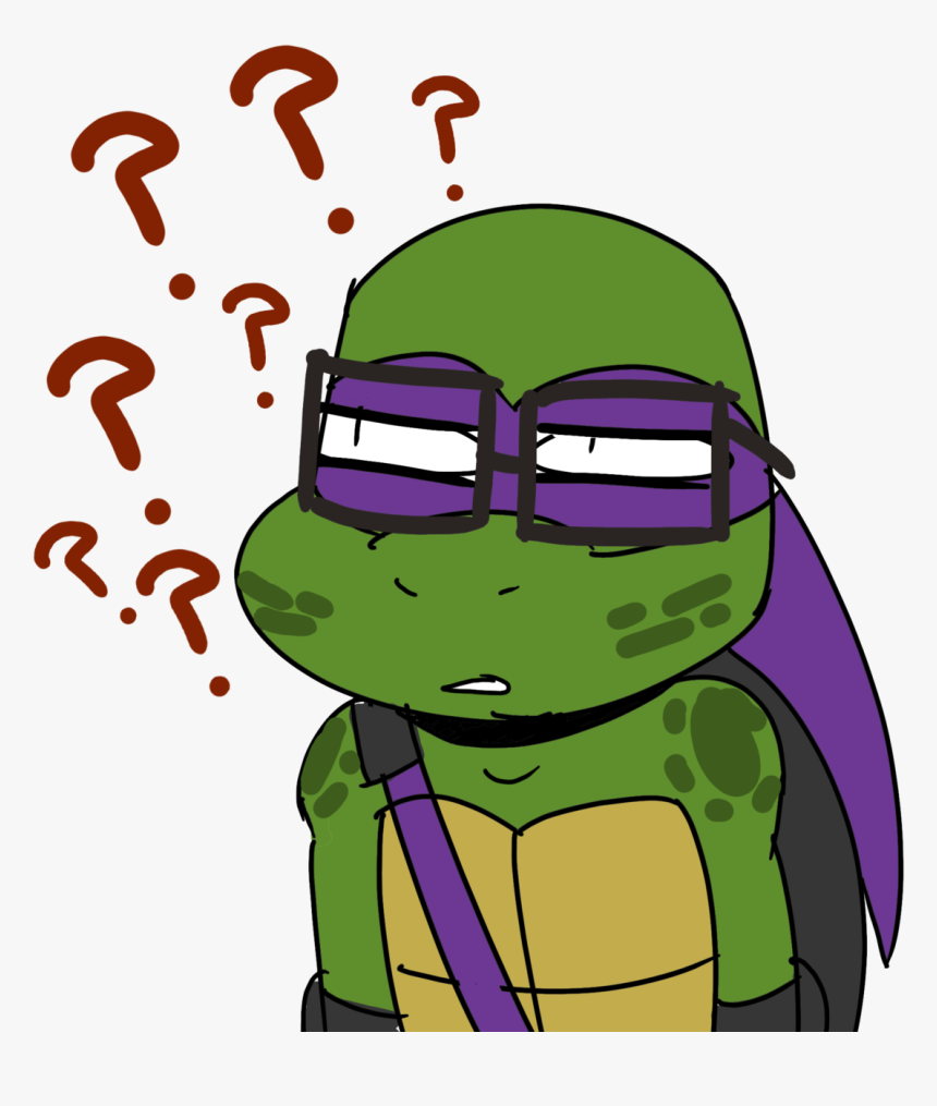 I Present To You The Worst Donatello I Ve Ever Drawn - Cartoon, HD Png Download