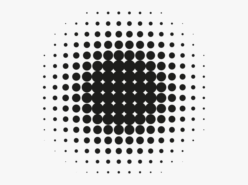 Halftone Circle Pattern Free , Png Download - Halftone Circles, Transparent Png