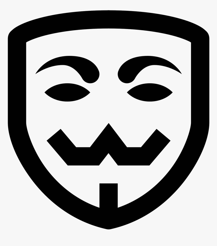 Anonimowa Maska Icon - Icon, HD Png Download
