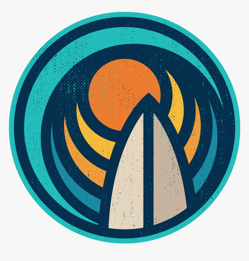 Surf Board Sunset 
 Class Lazyload Lazyload Mirage - Circle, HD Png Download