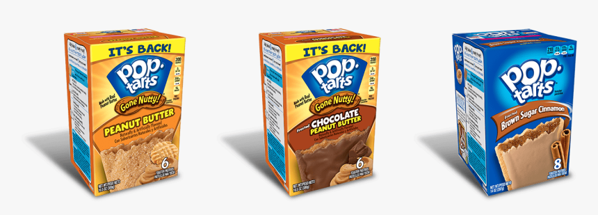 Kelloggs Frosted Brown Sugar Pop Tarts Cinnamon - Pop Tarts, HD Png Download