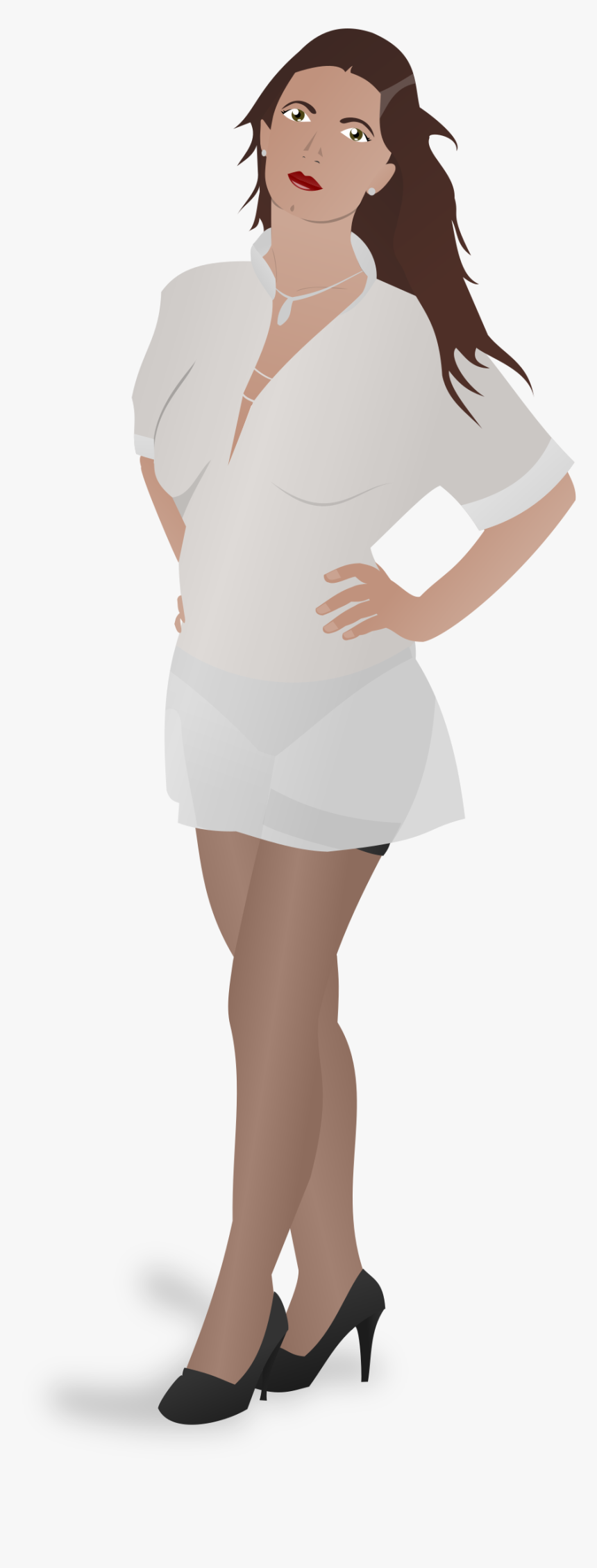 Sex Marx And Rock N Roll Clipart Icon Png - Girl, Transparent Png