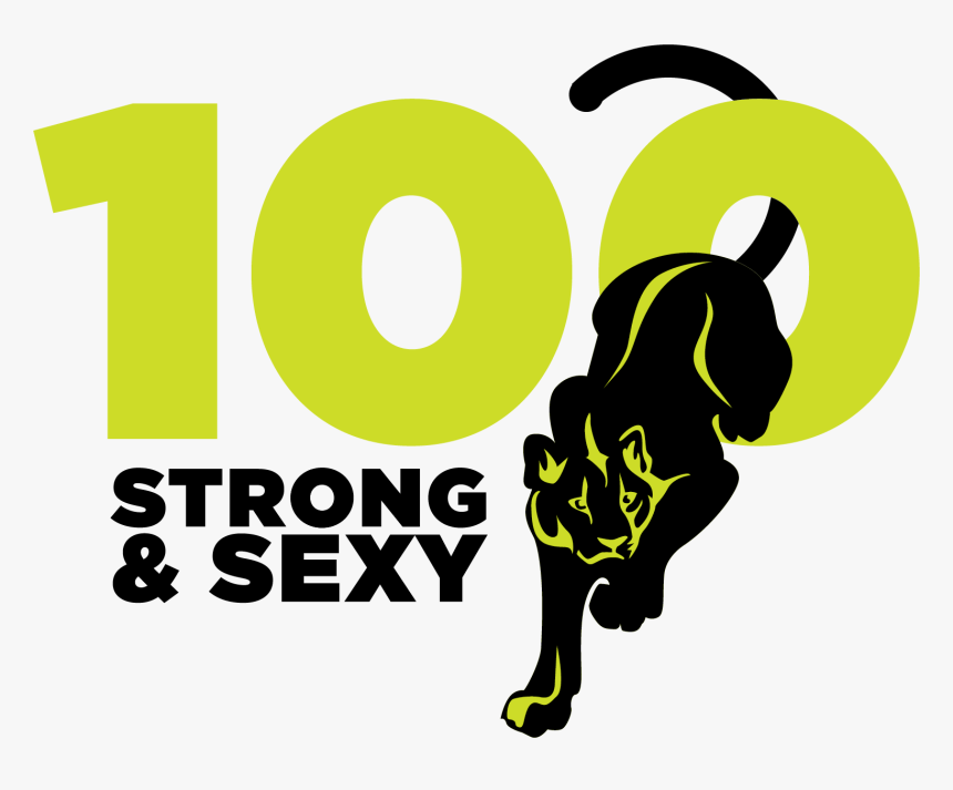 Transparent Sexy Icon Png - 100 Strong And Sexy, Png Download