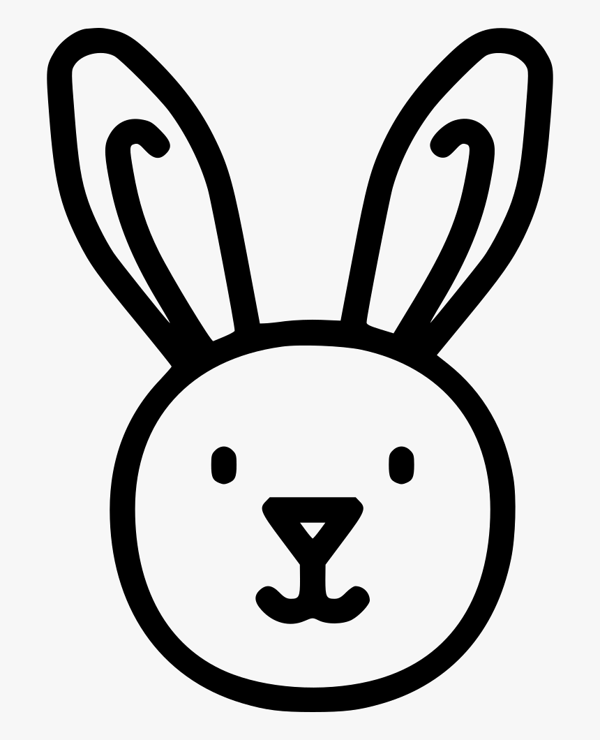 Bunny Rabbit Cute Happy - Portable Network Graphics, HD Png Download