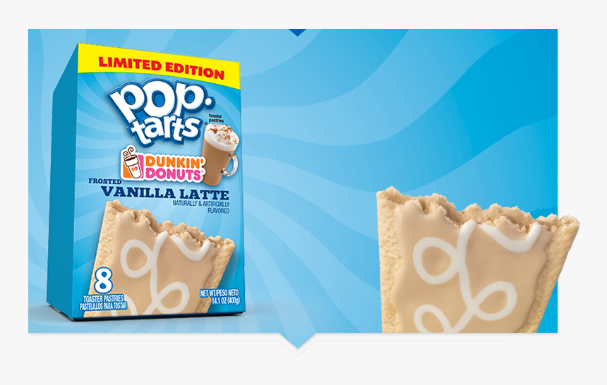 Transparent Pop Tart Png - Vanilla Latte Pop Tarts, Png Download