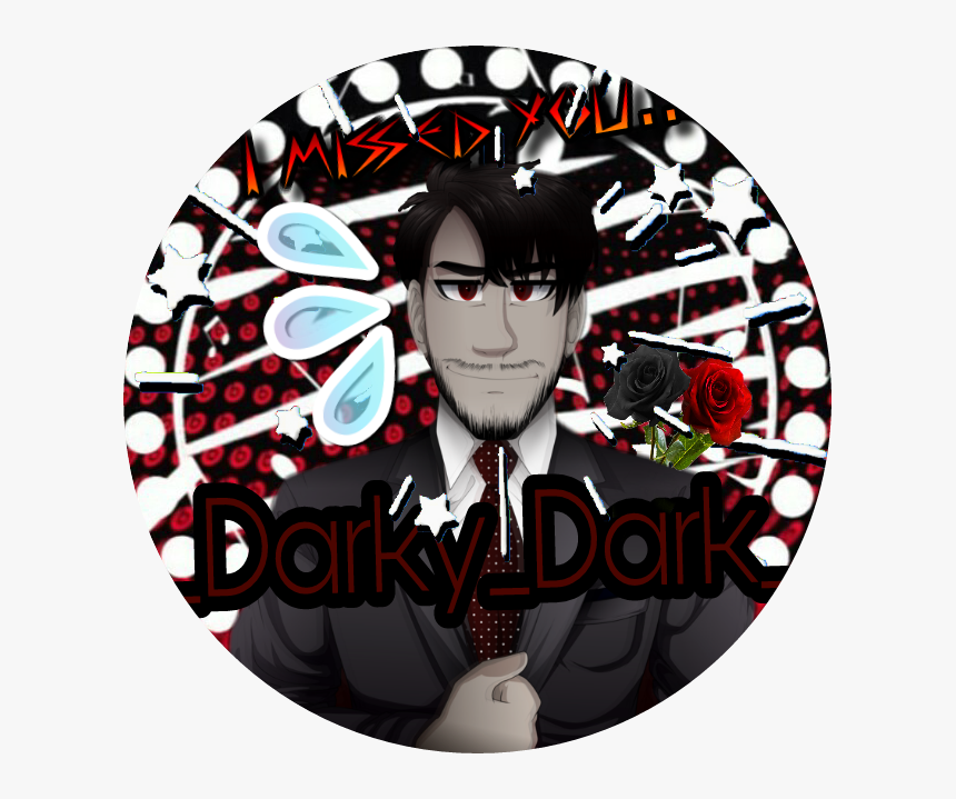 #icon #pfp #darkiplier #sexy #grr #dark #didyoumissme - Wall Clock, HD Png Download