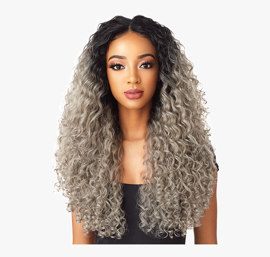 Sensationnel Cloud9 Vixen Swiss Lace Wig Deep Spiral - Sensationnel Deep Spiral, HD Png Download