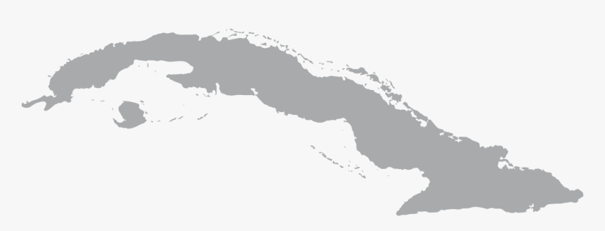 Transparent Cuba Png - Cuba Map Vector, Png Download