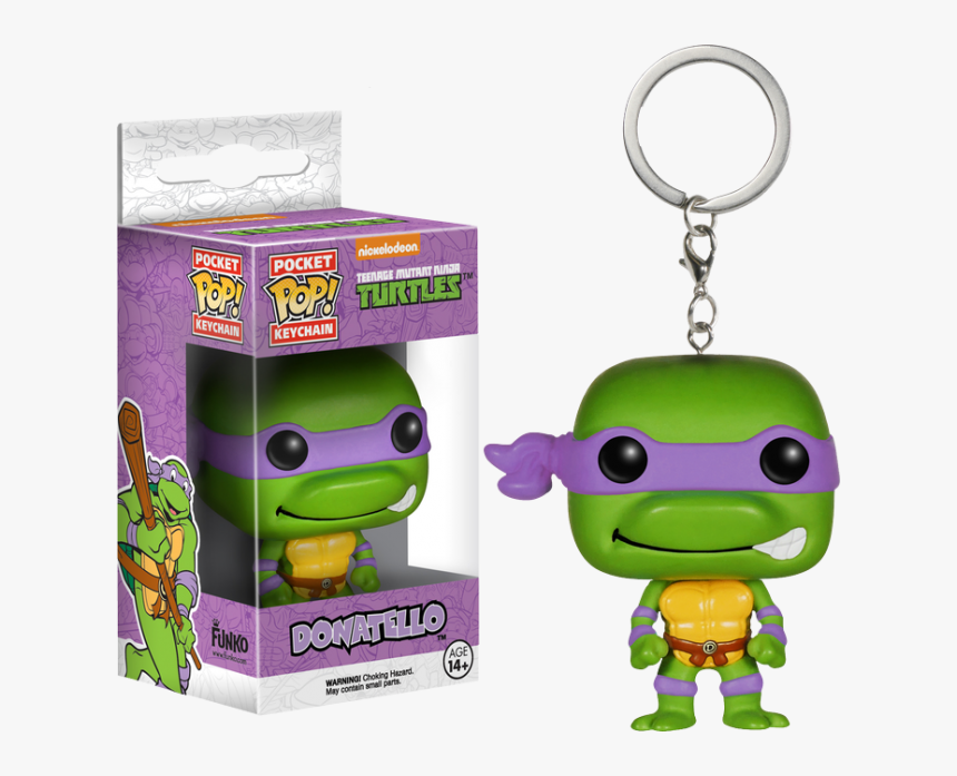 Teenage Mutant Ninja Turtles - Funko Keychain Turtle Ninja, HD Png Download