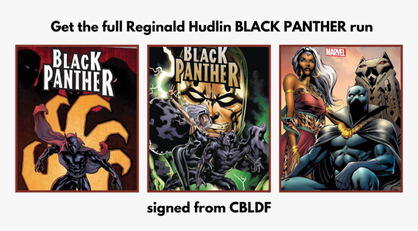 Get The Full Reginald Hudlin Black Panther Run Signed - Comics, HD Png Download