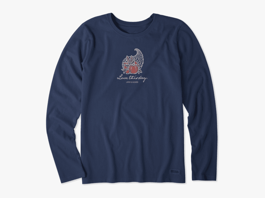 Women S Cornucopia Long Sleeve Crusher Tee - Colorfu Nice Female Full T Shart Nice Amazing Png, Transparent Png