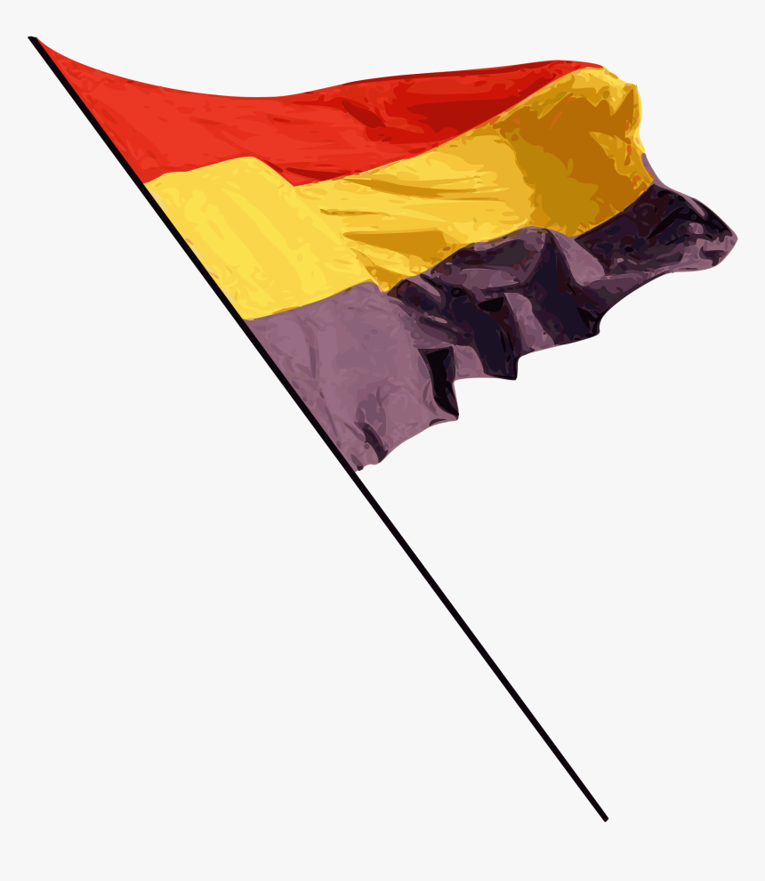 Transparent Bandera España Png - Bandera Republica Española Png, Png Download