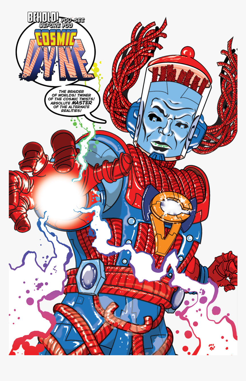 Oh Yeahand Then There S Cosmic Vynewho Seems To Have - Cartoon, HD Png Download