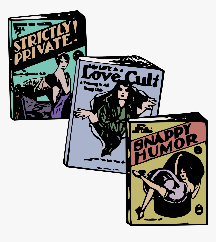 Pulp Fiction Clip Arts - Revistas Pulp, HD Png Download