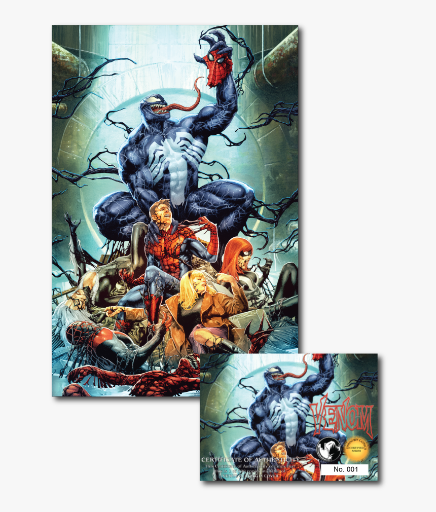 Venom 11 Unknown Comic Books Jay Anacleto Exclusive - Jay Anacleto Venom 11 Variant Cover, HD Png Download