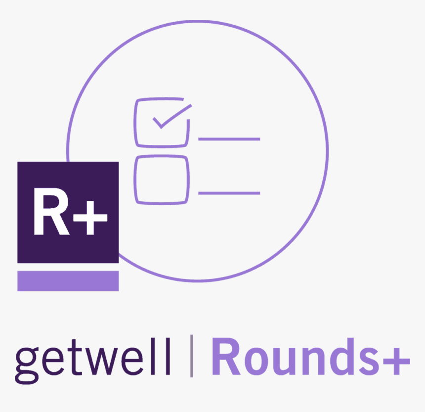 Getwell Roundsplus Lockup Bug Lineicon - Free Targets, HD Png Download