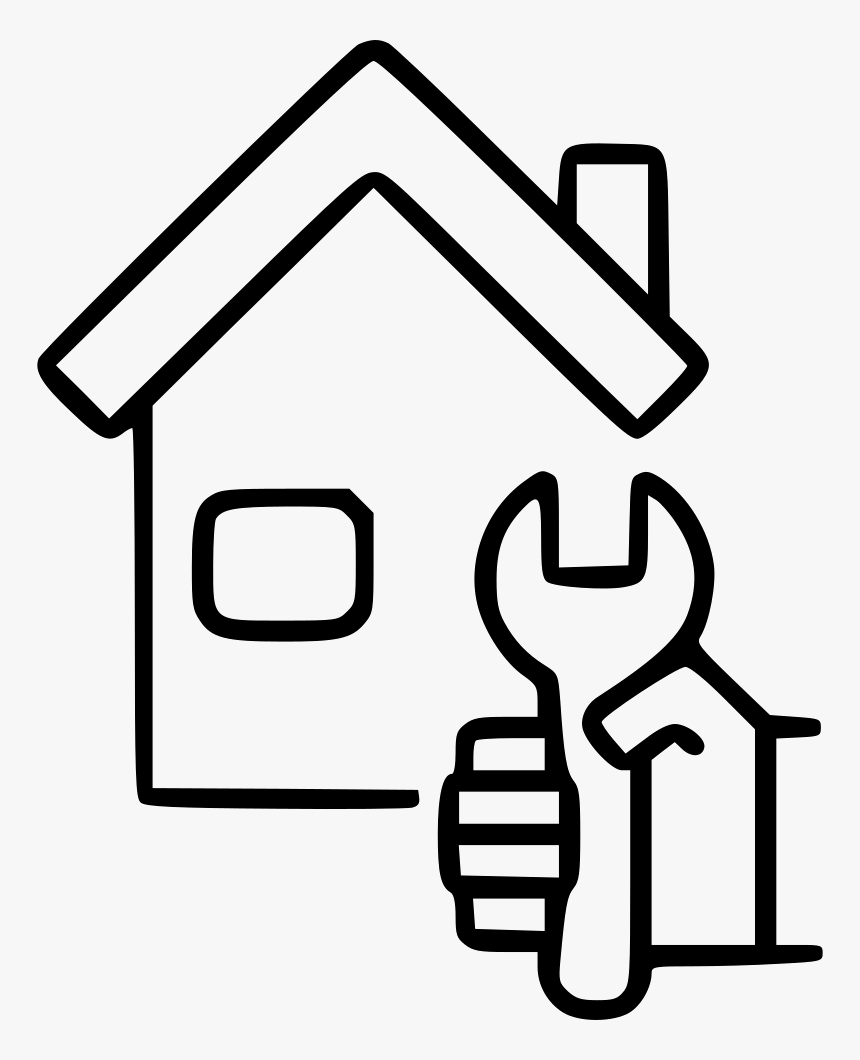Repair House Icon - House Repair Png, Transparent Png