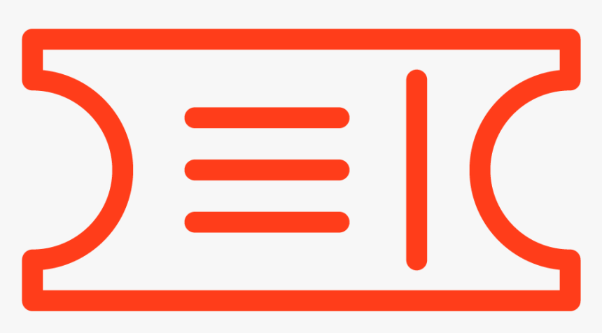 Ticket Icon - Graphics, HD Png Download