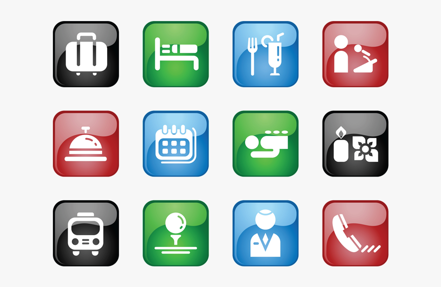 Hospitality - Png Hotel Icons, Transparent Png