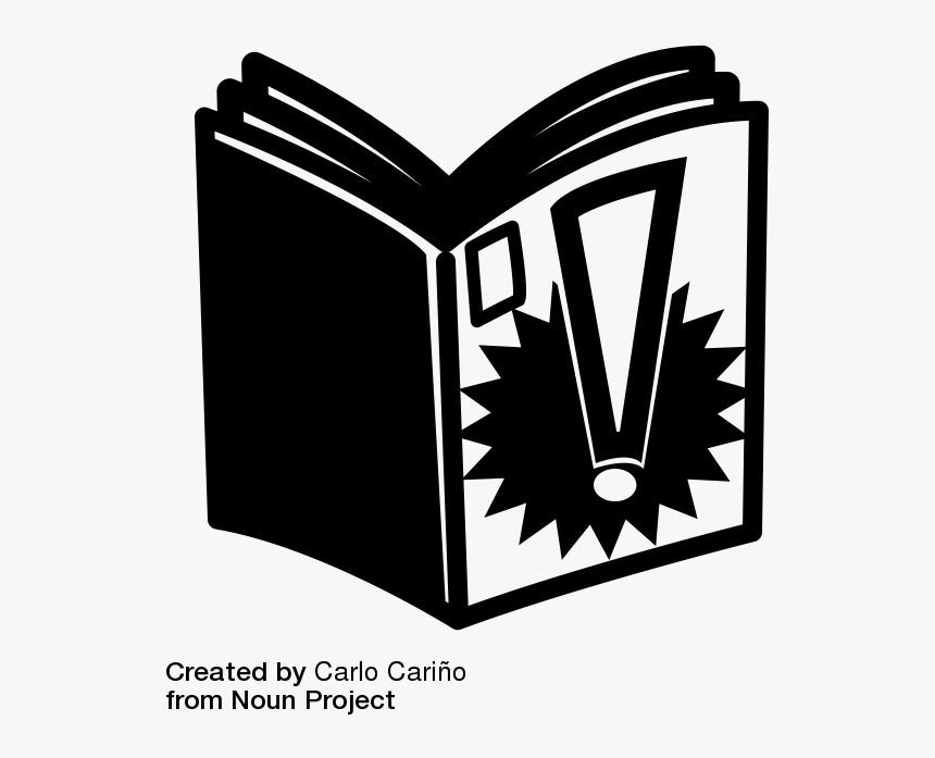 Icon Of A Comic Book - Graphic Novel Icon Png, Transparent Png