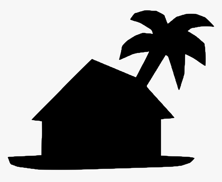 Beach House Clip Arts Beach House Clip Art, HD Png Download