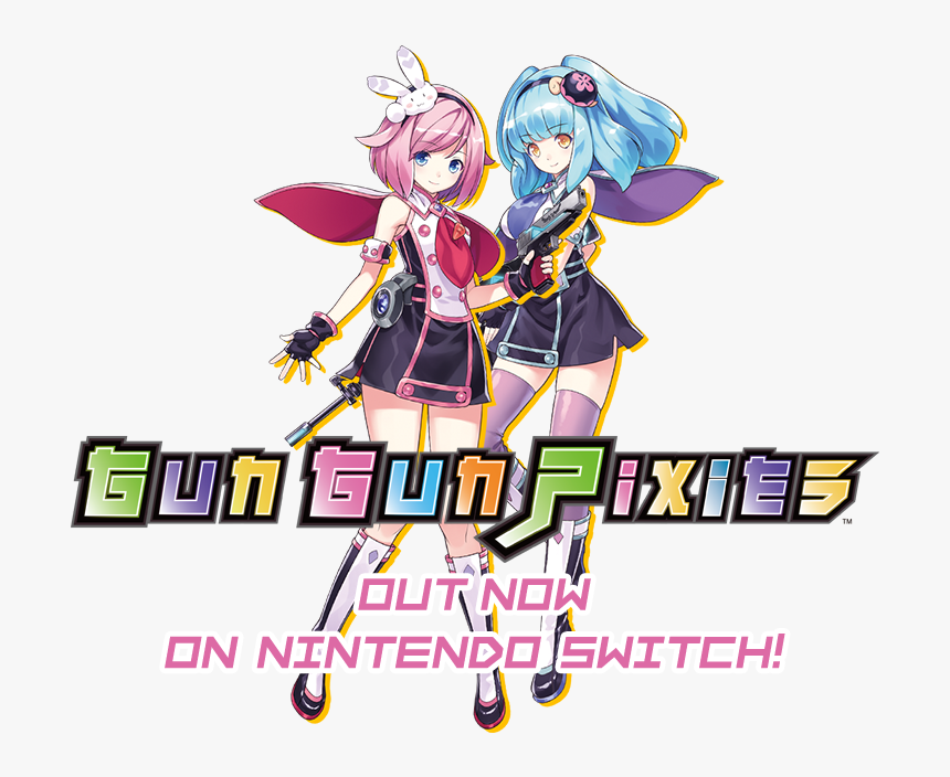 Gun Gun Pixies Pqube, HD Png Download